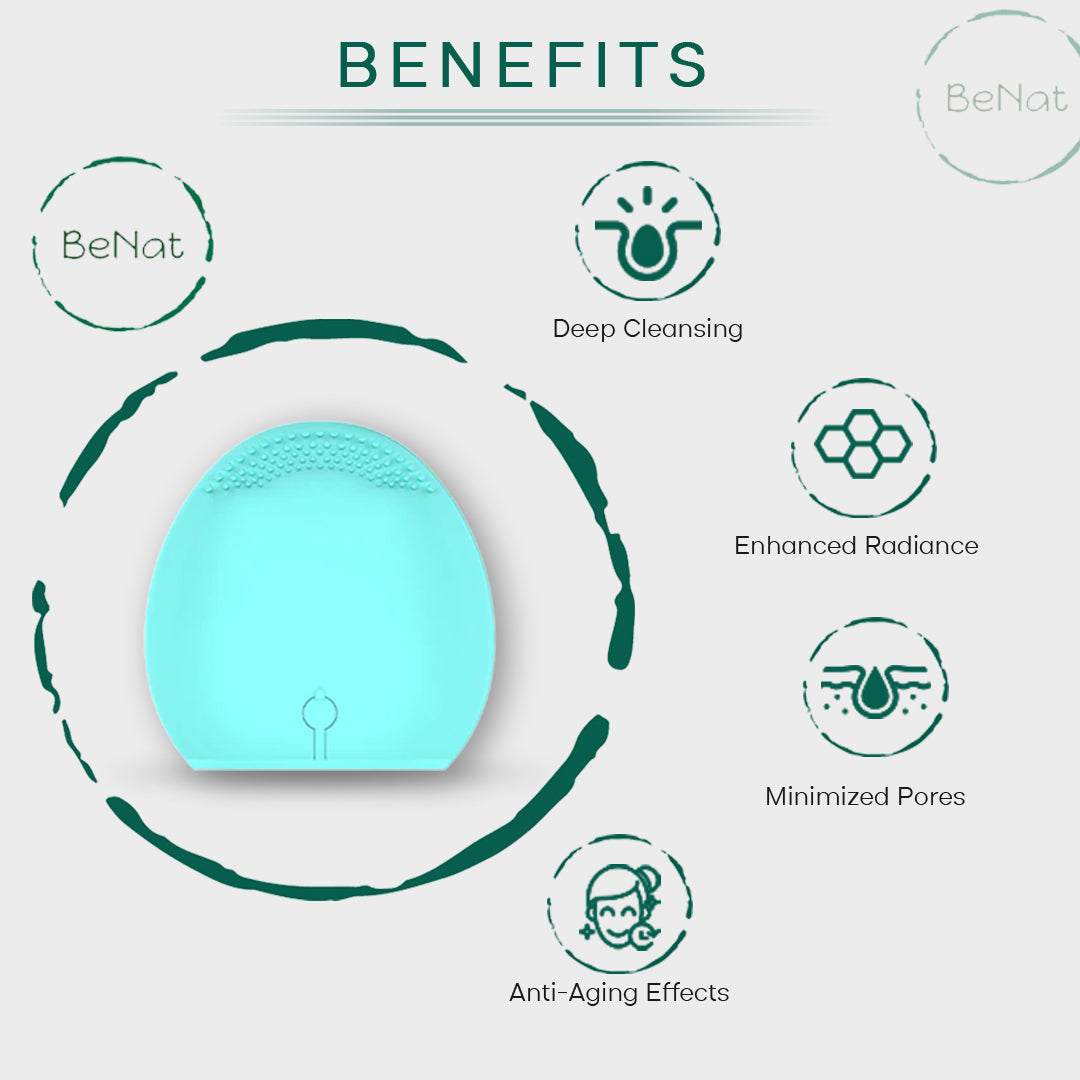Rechargeable Facial Cleansing Brush-3