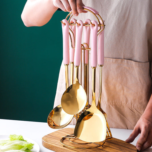 Stainless Steel Scoop and Shovel Kitchen Utensils Set-0
